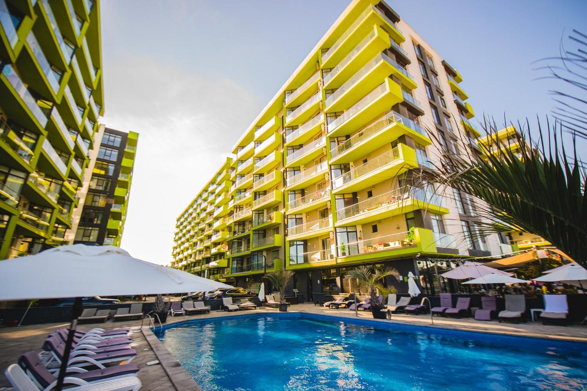 Eka Studio - Pool & Spa Beach Resort Năvodari Exteriér fotografie